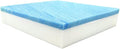 FoamRush 11" x 24" x 24" Gel Memory Foam Bench Cushion Replacement Medium Firm by FoamRush
