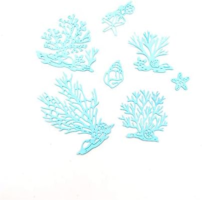 Metal Beach Shell Starfish Conch Coral Cutting Dies, Ocean Life Die Cuts - Image 6