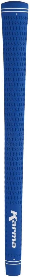 Karma Velour Golf Grips for Men, Women, Juniors | Undersize, Standard, Midsize, Oversize, & Jumbo | 6 Colors | Choose Single, 9, 13 Pack or Golf Club Grip Kit