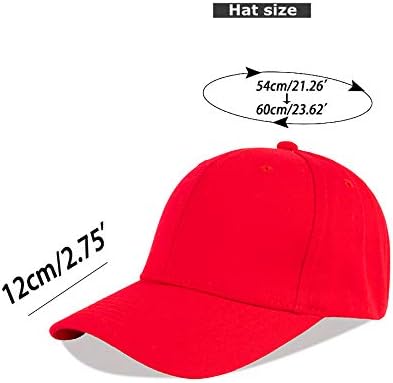 LANGZHEN Unisex Baseball Cap 100% Cotton Fits Men Women Washed Denim Adjustable Dad Hat