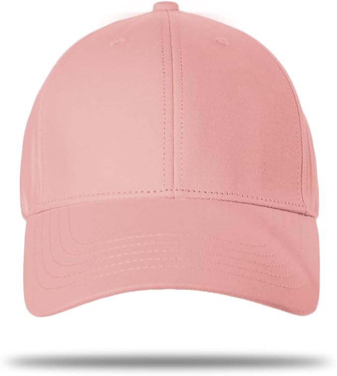 Oversize XXL Baseball Cap Cotton Big Head Hats Solid Color Large Head Hats Plus Size Hat Adjustable 23"-25.5"