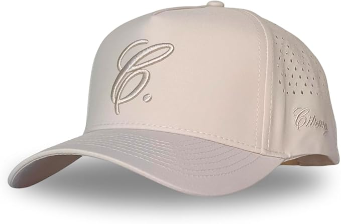 CITRUSY Athletic Trucker Golf Hat | Performance Mens 5 Panel Cap | Cool Breathable Waterproof Workout Running Snapback