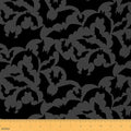 Black Bat Fabric by The Yard Gothic Style Halloween Theme Fabrics for Sewing Lovers Wild Bats Animal Silhouette Fabric DIY Soft Polyester No Stretch 10 Yards,360" L x 59" W