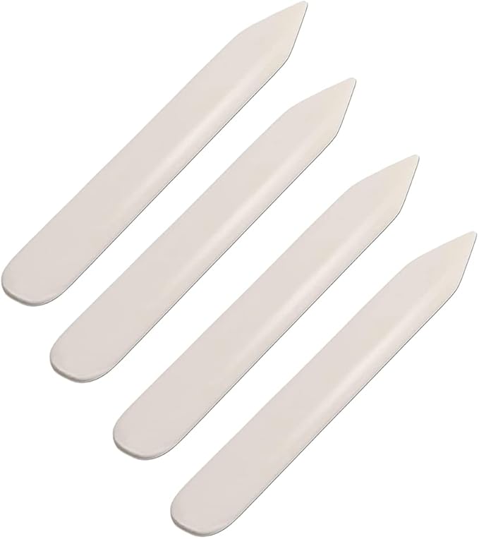 Wuta Bone Folder Leather Craft Tools 4 Pcs DIY Leather Shaping by WUTA
