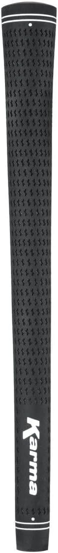 Karma Velour Golf Grips for Men, Women, Juniors | Undersize, Standard, Midsize, Oversize, & Jumbo | 6 Colors | Choose Single, 9, 13 Pack or Golf Club Grip Kit