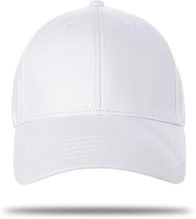 Oversize XXL Baseball Cap Cotton Big Head Hats Solid Color Large Head Hats Plus Size Hat Adjustable 23"-25.5"