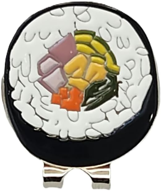 Food & Drink Golf Ball Markers with Hat Clip – Funny Magnetic Golf Accessories & Unique Gifts for Golf Lovers