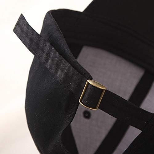 Kpop Hat Ring Baseball-Cap - Suga-Snapback Baseball Cap with Iron Rings (Black) (Medium, Black)