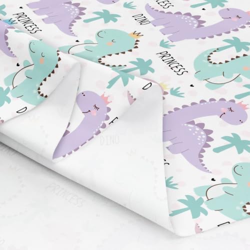 Erosebridal Dinosaur Fabric By the Yard, 3 Yards