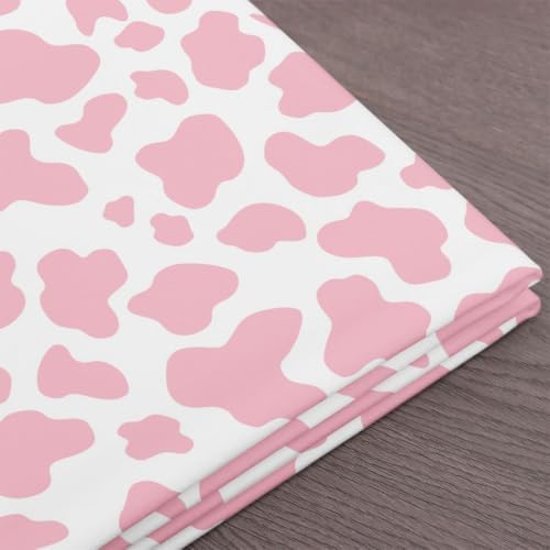 Erosebridal Cow Print Upholstery Fabric, 1 Yard