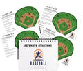 Youth Baseball & Softball Coaching Guide – 40 Defensive Situations with Player Positioning & Roles – Spiral-Bound Playbook for Drills, Cutoffs, Relays, Bunt Defense & Team IQ Training
