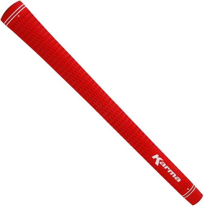 Karma Velour Golf Grips for Men, Women, Juniors | Undersize, Standard, Midsize, Oversize, & Jumbo | 6 Colors | Choose Single, 9, 13 Pack or Golf Club Grip Kit