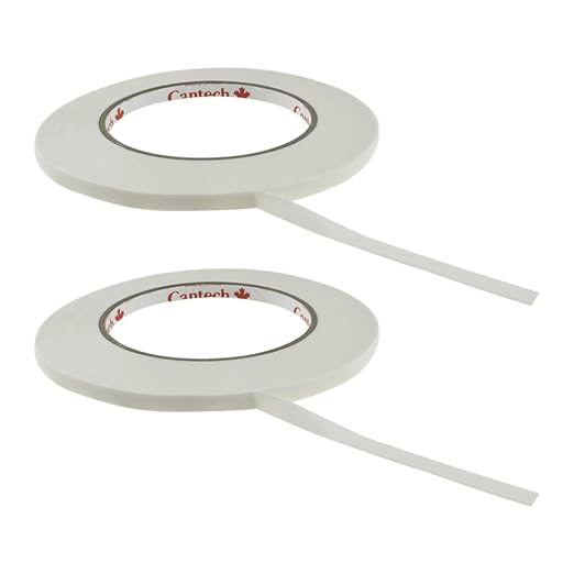 HAHIYO White 0.25Inch Wide Floral Tape, Waterproof Florist Tape Flower Wrap by HAHIYO