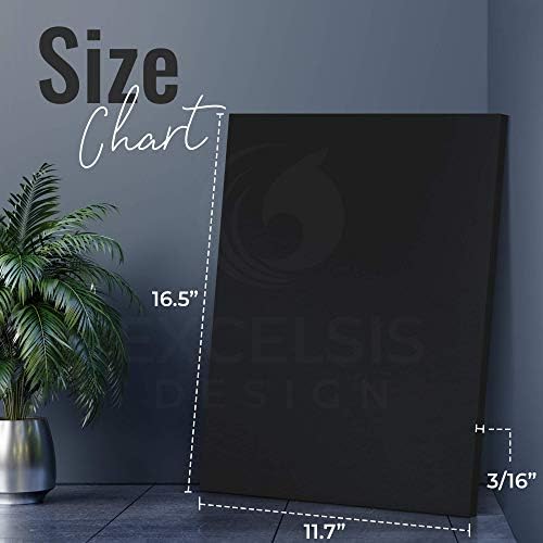 Black Foam Board 11.7 x 16.5 x 3/16" Inch, 15 Pack Acid-Free Foam Core Poster - Image 2