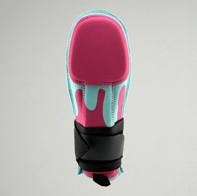 Youth Baseball/Softball Sliding Mitt (Teal/Pink)
