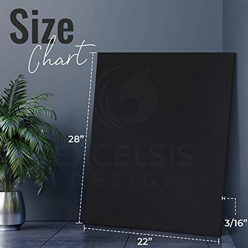 Black Foam Board 22 x 28 x 3/16" Inch, 15 Pack Acid-Free Foam Core Poster Board - Image 8