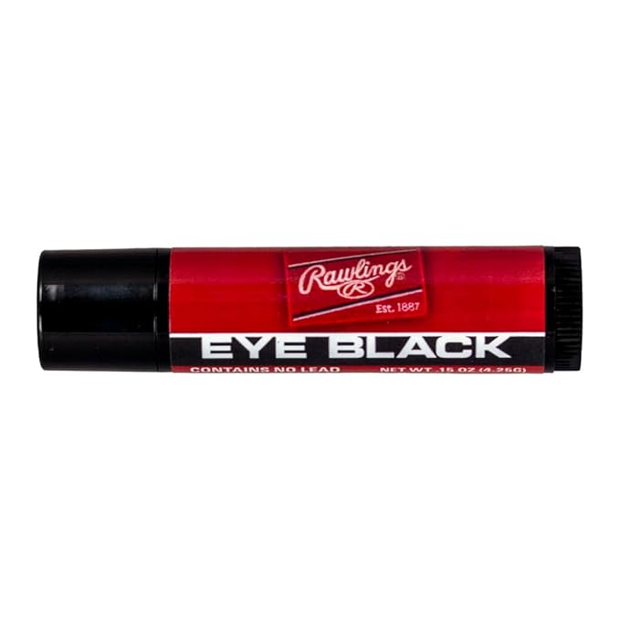 Rawlings | Eye Black Stick | Retractable Tube/Glare Reduction | Adult & Youth Baseball/Softball | Purple