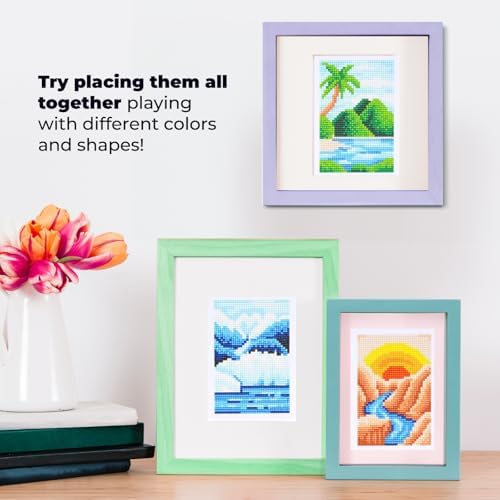 Citrichand Small Diamond Art Kits, Landscape Collection 10 Pack for Adults