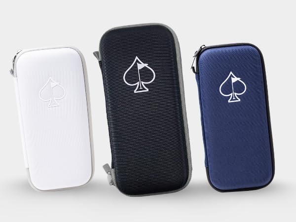 Pins & Aces Glove and Accessory Caddie - Your All-in-One Solution for Organizing and Carrying Essential Golf Accessories On The Course (Navy)