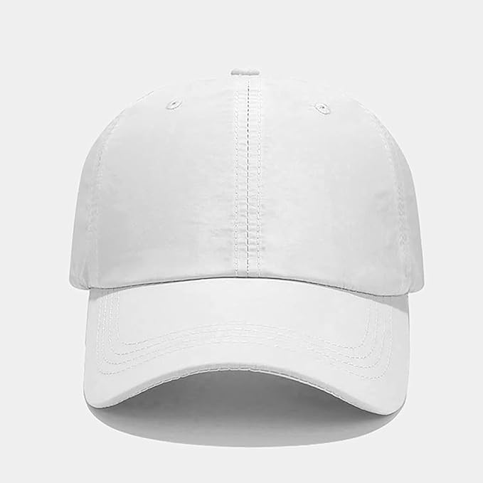 Malaxlx Waterproof Baseball Cap for Men Women Breathable UPF50+ Sport Outdoor Caps Quick Dry Adjustable Rain Hat