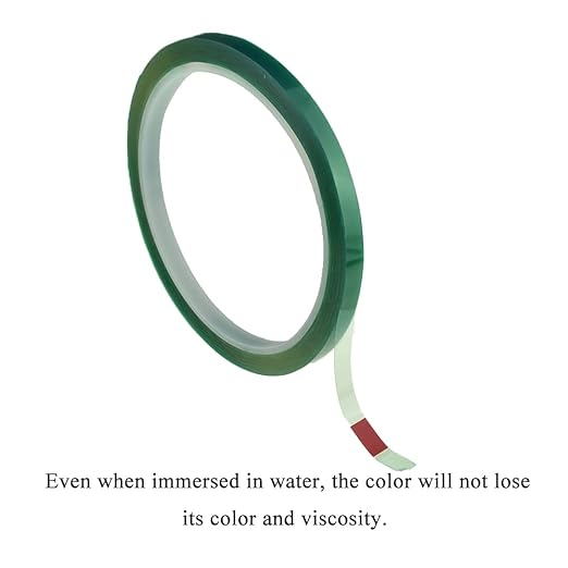 HAHIYO Clear Green 0.25Inch 2Rolls Floral Tape Waterproof Florist Tape Flower - Image 3