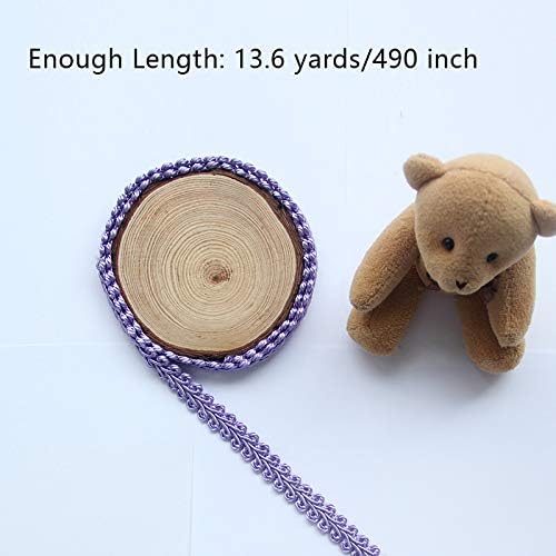 BEL AVENIR Braid Trim 1/2 inch 13.6 Yards French Gimp Basic Sewing Polyester - Image 3