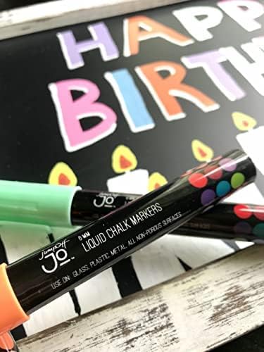 JumpOff Jo – Liquid Chalk Markers – Reversible Chisel and Round Tip – Multi - Image 6