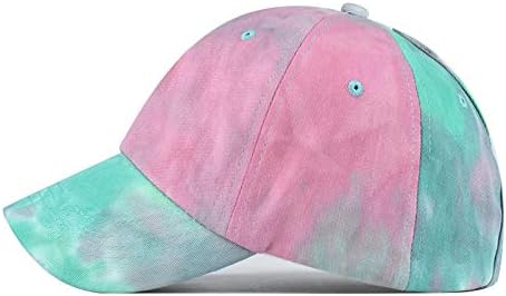 Criss Cross Hat Washed Distressed Baseball Cap Ponytail Hat High Messy Bun Ponycap for Women