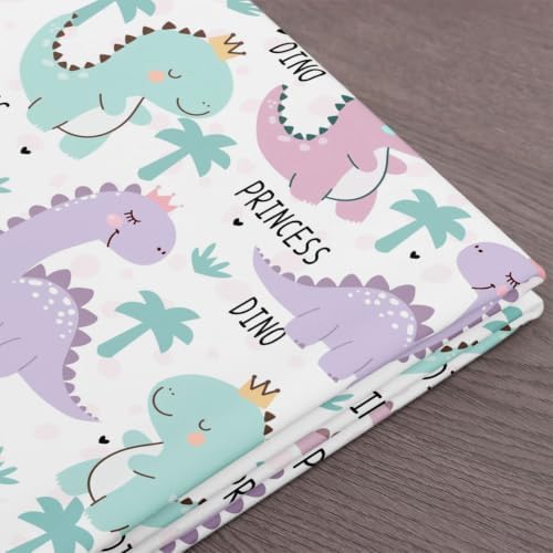 Erosebridal Dinosaur Fabric By the Yard, 3 Yards