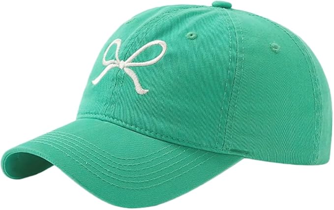Bow-Tie Baseball Cap for Women Fashion Sun Hats for Women Trucker Hat Y2k Sun Cap Visor Cap Hiking Travel Trendy 2026