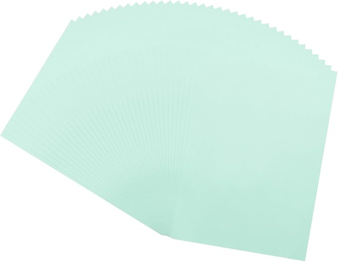 MECCANIXITY 100 Sheet Colored Vellum Paper 5.9" x 8.3", 100gsm Translucent by MECCANIXITY