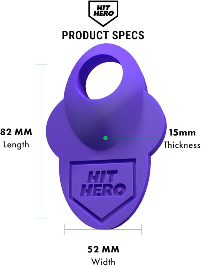 Baseball Thumb Guard, Batters Batting Grip, Finger Guard, Accessory, Batting Protection, Reduce Bat Sting, Hitter, Tool, Bat, Hitting Accessory