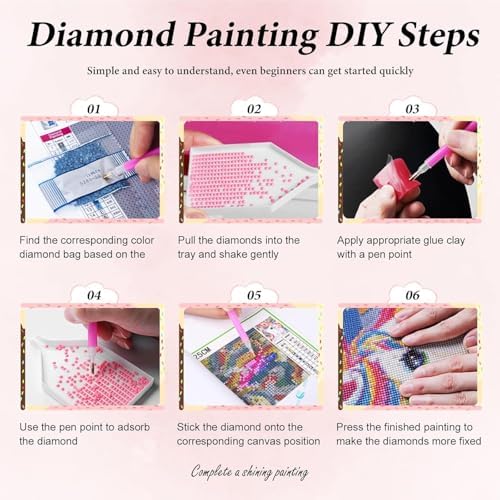 DAZZLEDOTS Wildflowers Ghost Diamond Painting Kit