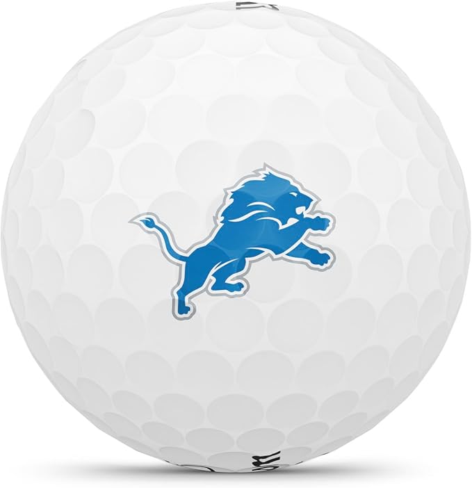 WILSON 2025 Duo Soft NFL Golf Ball - 12 Balls, White, Atlanta Falcons