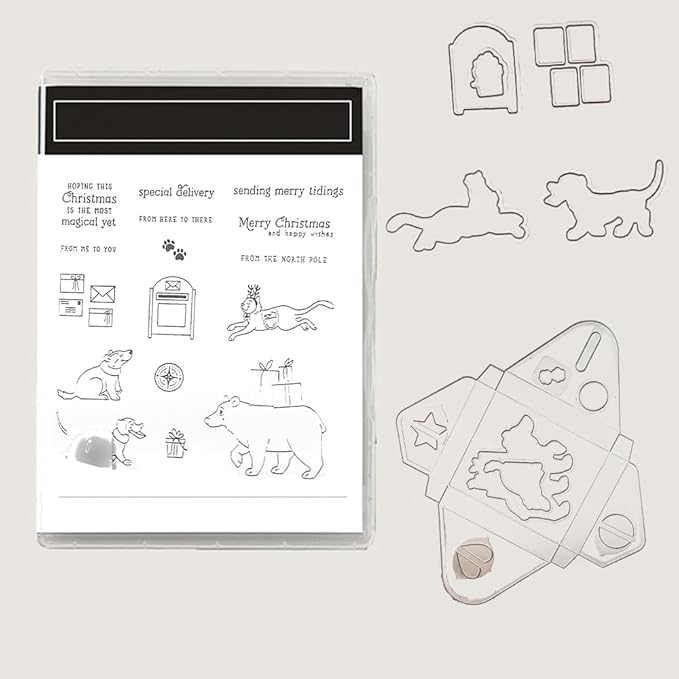 2025-2026 Stamps and Dies for Card Making, Stamps and Dies Set 2025 for by HITKUZ