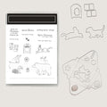 2025-2026 Stamps and Dies for Card Making, Stamps and Dies Set 2025 for by HITKUZ