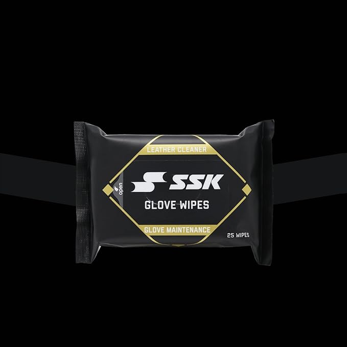 SSK Baseball Glove Wipes - Glove Maintenance Leather Cleaner