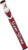 SuperStroke NCAA Golf Putter Grip, Ohio State University (Mid Slim 2.0) | Cross-Traction Surface Texture and Oversized Profile | Even Grip Pressure for a More Consistent Stroke | Non-Slip Grip