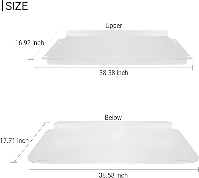 10L0L Golf Cart Windshield for Yamaha G22 (2003-2006) Models Gas or Electric Golf Cart (Clear/Tinted)