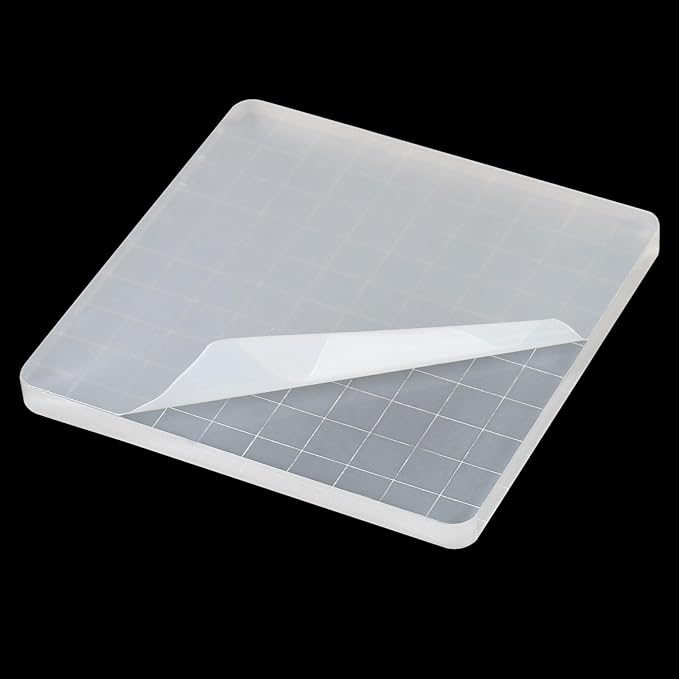 PATIKIL 4" x 4" Acrylic Stamp Block - Image 5
