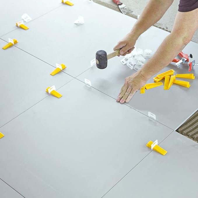 300 Pcs Reusable Leveling Wedges, Reusable Tile Leveling System Wedges - Image 5