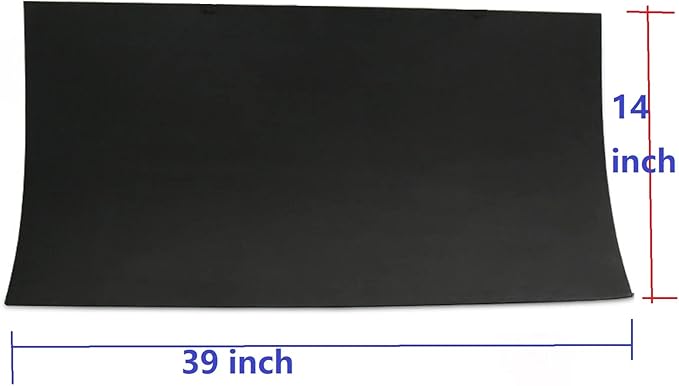 Labzhang Black EVA Foam Cosplay, 1 Piece of 4mm Craft Foam, Cosplay Foam - Image 2