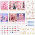 YooNotee 6 Pack Christmas Paint by Numbers Kit