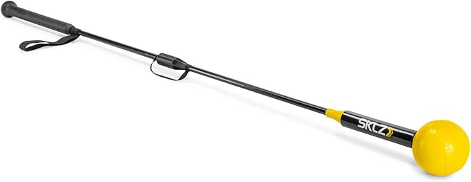 SKLZ Hitting Stick Batting Swing Trainer for Baseball and Softball, One-on-One Coaching Tool for Ball Contact, Hand-Eye Coordination, and Bat Speed
