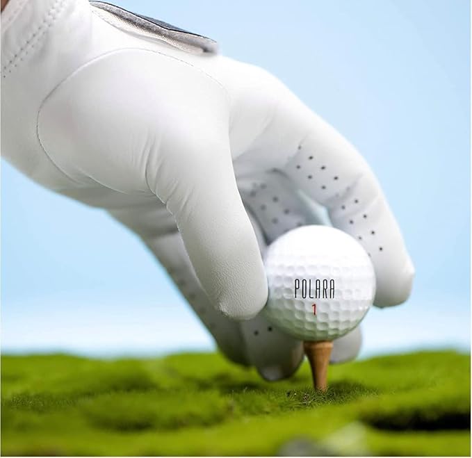 Polara Self-Correcting Golf Balls – High-Performance Golf Balls with Soft Feel, Anti-Slice & Hook Correction, Exceeds USGA Limits, Dimple Design for Maximum Distance, Golf Accessories for Men & Women