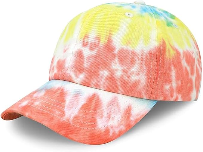 Cotton Baseball Cap Dad Hat – Washed Low Profile Adjustable Hat for Men Women Casual Outdoor Running Golf