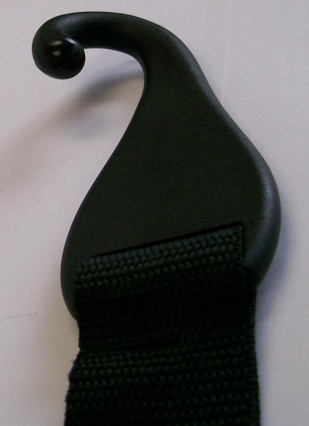 A Pair of Patented CJ Fence Hooks for Bat Bags, Tennis Bags, Water Bottles and Camping
