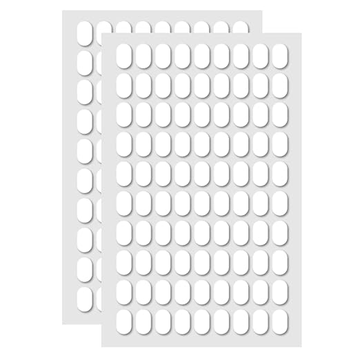 180 Pcs Sticky Tack Poster Stickers, Double Sided Sticky Round Clear Stickers by Unknown