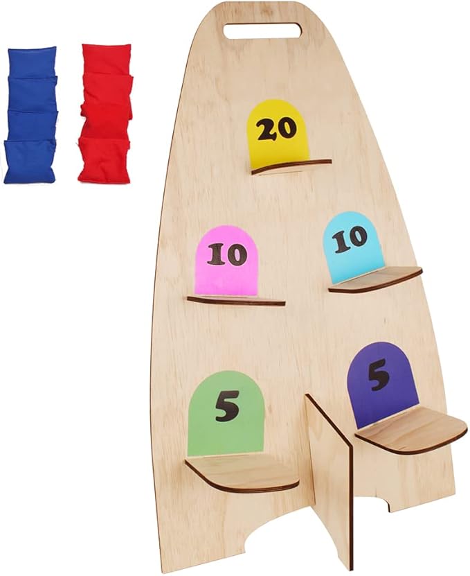 NI-ROU Vertical Cornhole Game - Image 2