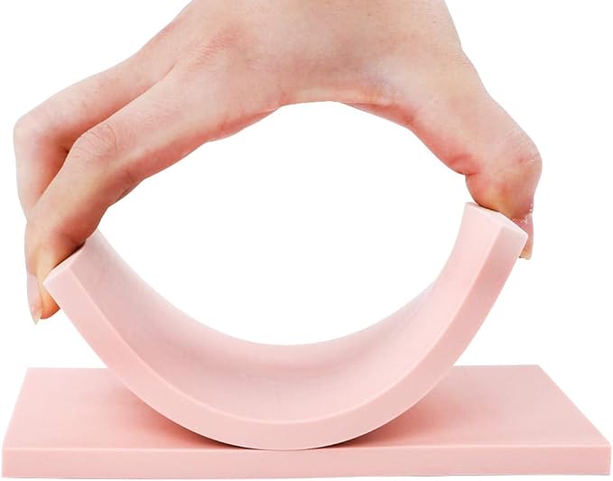 SGHUO 12pcs 4"x6" Pink Rubber Carving Blocks Linoleum Block Stamp Making Kit - Image 3